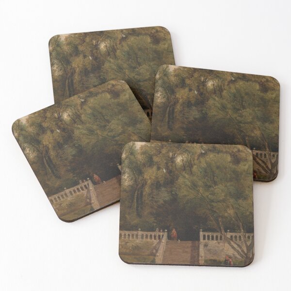 Item preview, Thomas Creswick “On the Terrace at Haddon Hall, Derbyshire” designed and sold by archerfield.