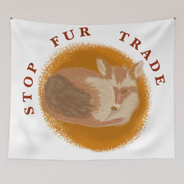 Item preview, Stop fur trade for fast fashion designed and sold by umbyross.