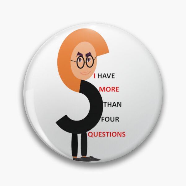 Item preview, i have more than four questions T-shirt designed and sold by Artistedesign.