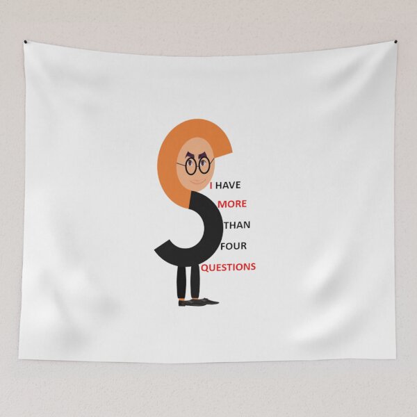 Item preview, i have more than four questions T-shirt designed and sold by Artistedesign.