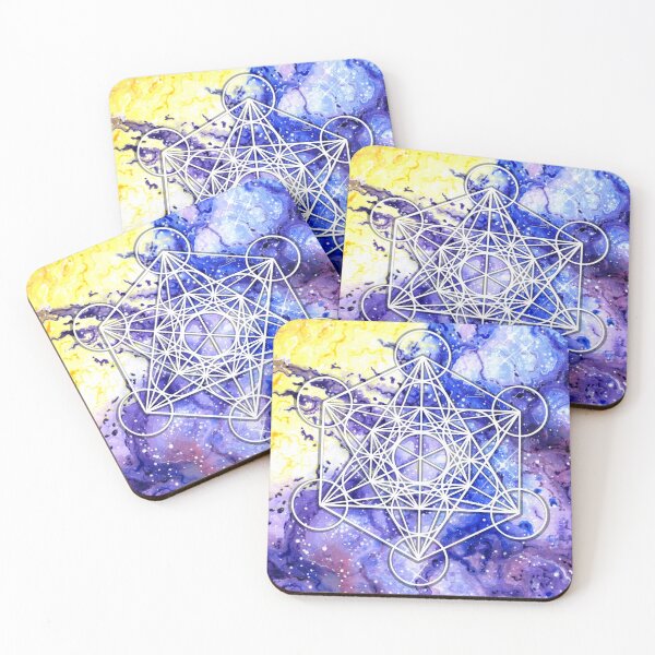 Item preview, Sacred Geometry - Metatrons Cube - Cosmic art designed and sold by Handmaiduns.