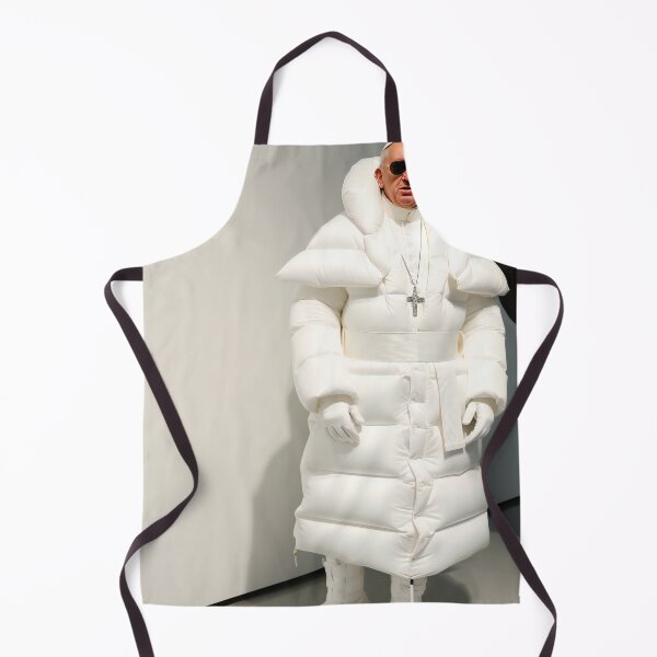 Item preview, Pope's puffer jacket designed and sold by oliviasunrise.