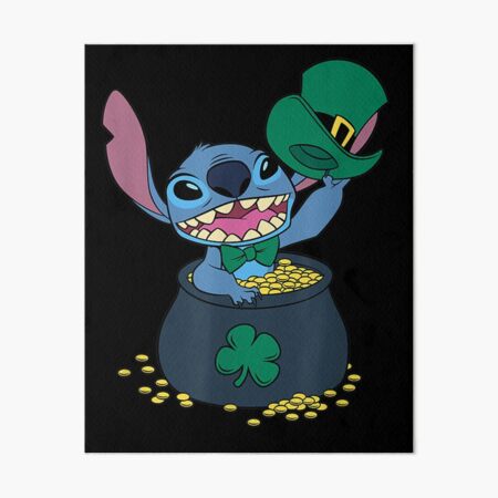 Vista previa del artículo con la obra «Lilo y Stitch», diseñado y vendido por trinkleintelle.