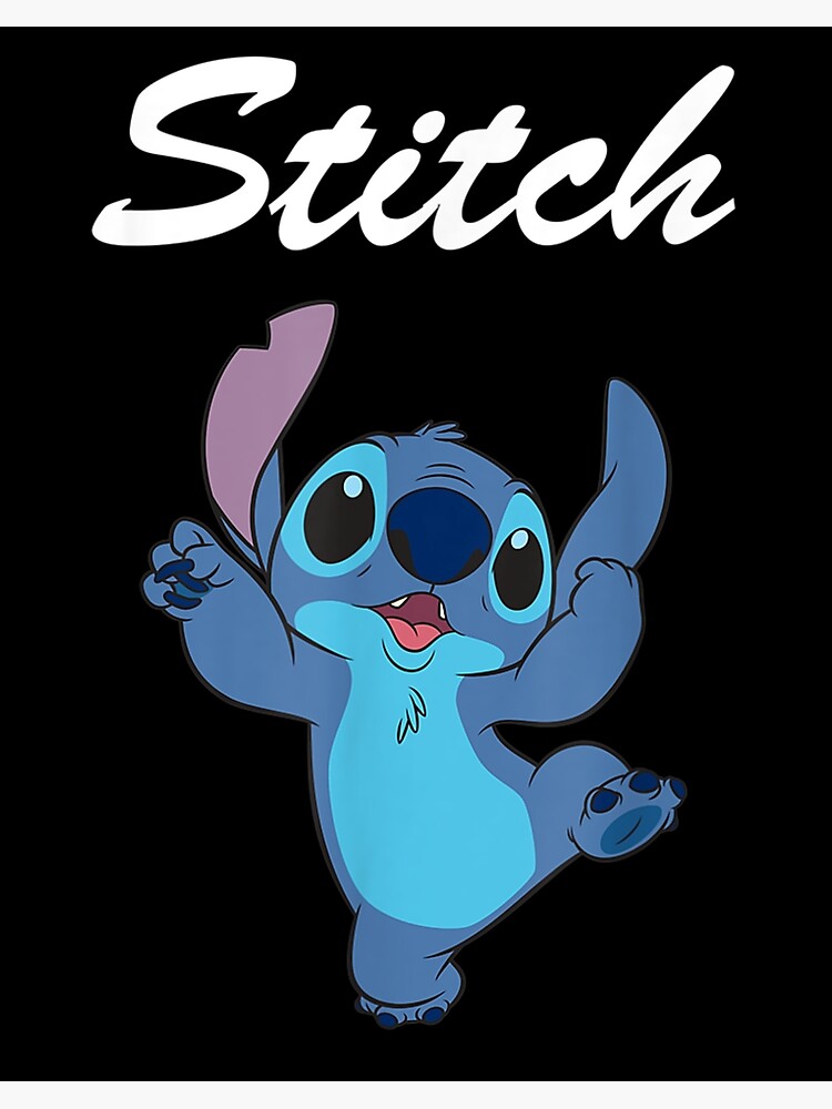 Lámina rígida for Sale con la obra «Lilo y Stitch» de