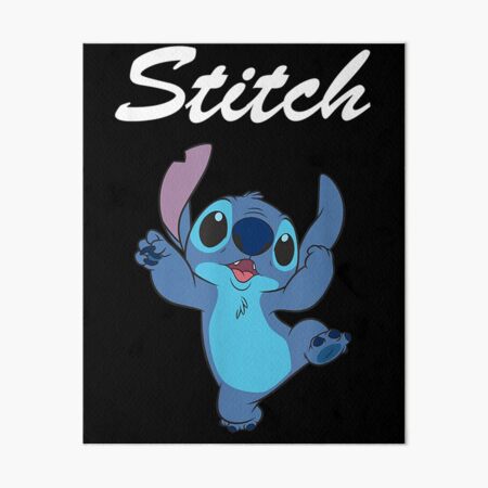 Vista previa del artículo con la obra «Lilo y Stitch», diseñado y vendido por trinkleintelle.