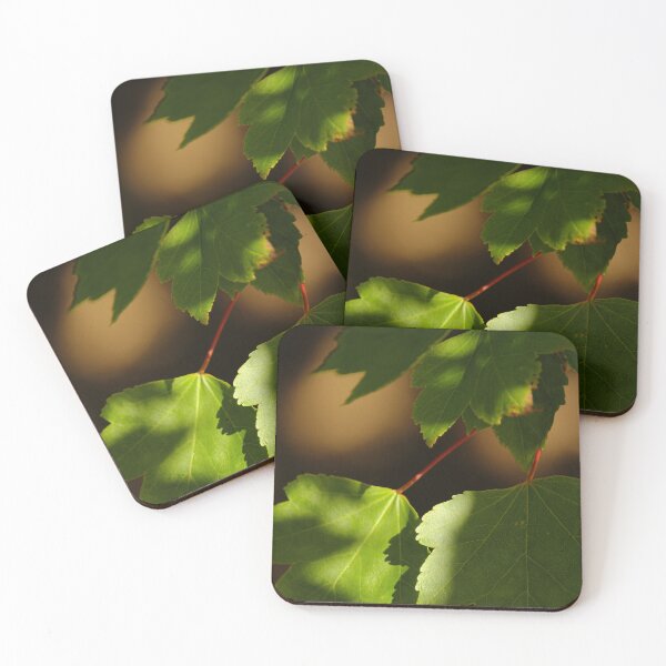 Item preview, Sun Dappled Leaves in Late Summer Nature Lovers designed and sold by eddiebarronshop.