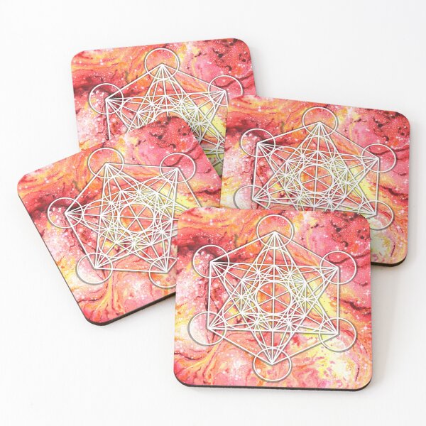 Item preview, Sacred Geometry - Metatrons Cube - Cosmic art designed and sold by Handmaiduns.