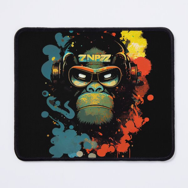 Item preview, Anime Cyber Ape (Sci-Fi Ape Vintage Retro Future Design Cyberpunk Space Ape) designed and sold by AlNoah.