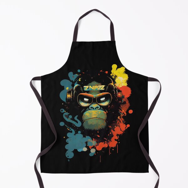 Item preview, Anime Cyber Ape (Sci-Fi Ape Vintage Retro Future Design Cyberpunk Space Ape) designed and sold by AlNoah.