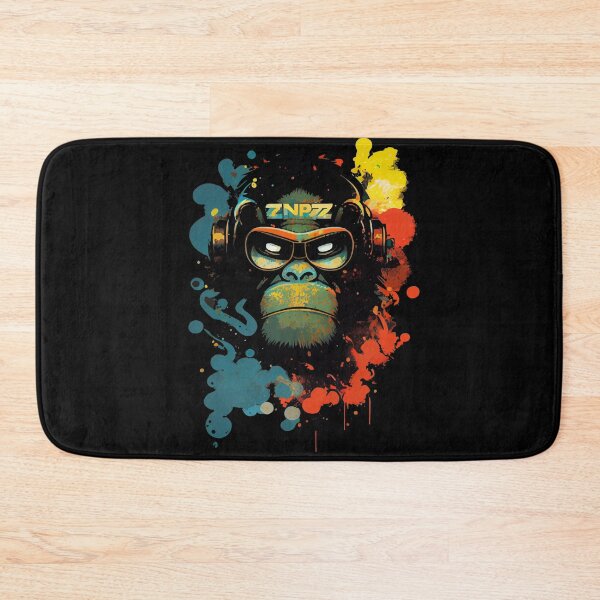 Item preview, Anime Cyber Ape (Sci-Fi Ape Vintage Retro Future Design Cyberpunk Space Ape) designed and sold by AlNoah.