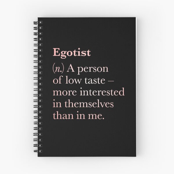Item preview, Egotist definition. v.2 designed and sold by x1brett.