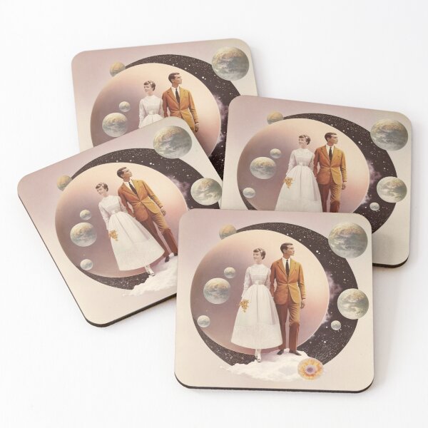 Item preview, Planets Lovers Vintage Couple designed and sold by Synthetic-Dream.