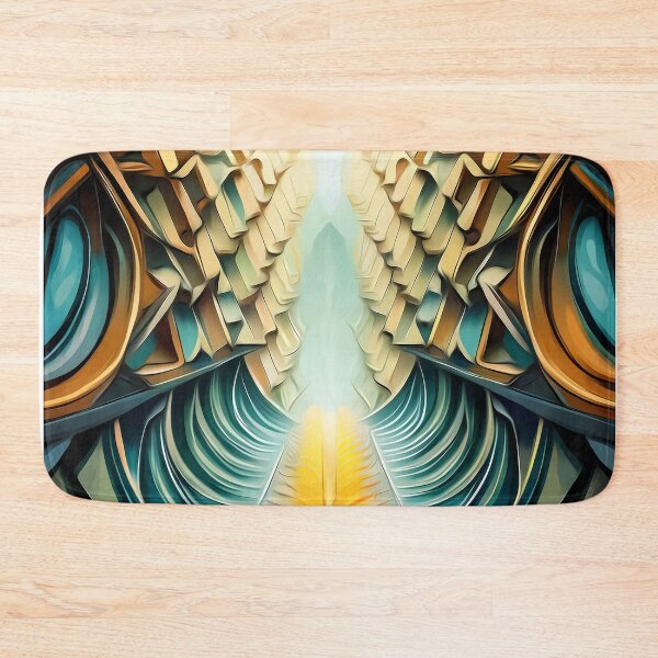 Item preview, Abstract shapes pattern - "Orange Road" designed and sold by Hemindway.