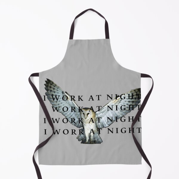 Item preview, OWL-I WORK AT NIGHT designed and sold by Djisalo.