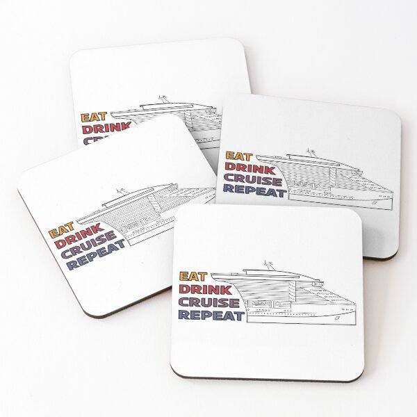 Item preview, Eat drink cruise repeat designed and sold by HungarianSailor.