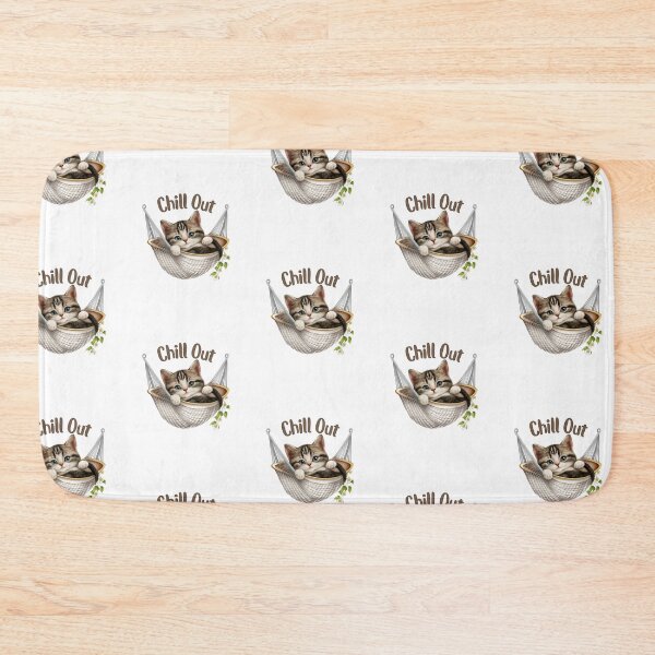Item preview, Chill Out Kitten designed and sold by HappyLifeCreate.