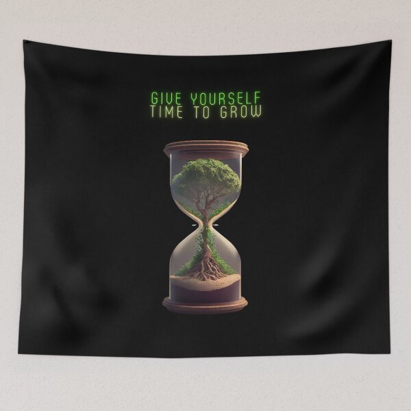 Item preview, Date tiempo para crecer Cita inspiradora designed and sold by michallaga.