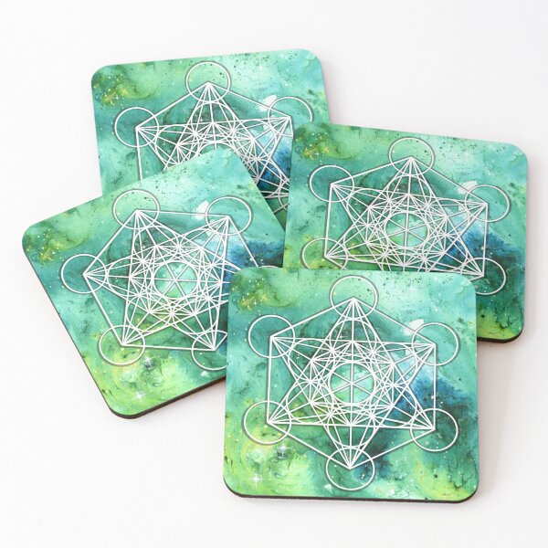 Item preview, Sacred Geometry - Metatrons Cube - Cosmic art designed and sold by Handmaiduns.