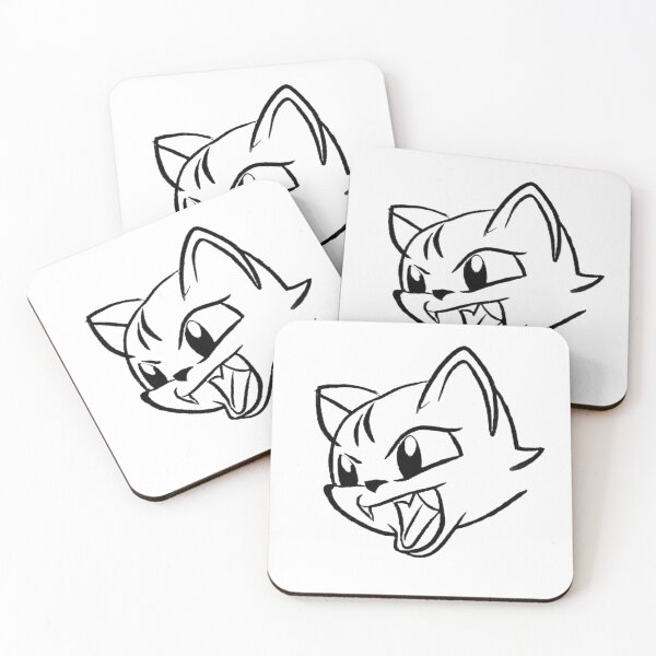 Item preview, The fierce cat. designed and sold by The Diversity.