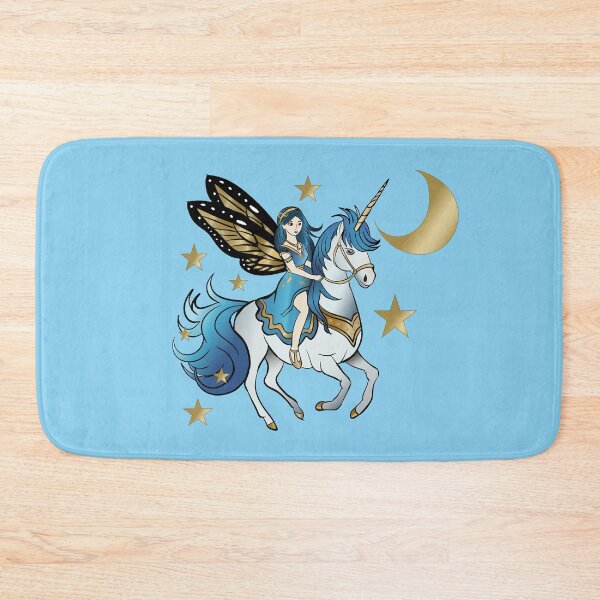 Item preview, Beautiful golden moon goddess riding unicorn designed and sold by Lubellebubble20.