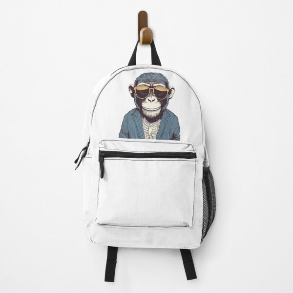 Item preview, Snazzy Monkey: Animal Portrait Realistic Sunglasses Fun Whimsical Playful Wildlife Nature designed and sold by DigiNook.