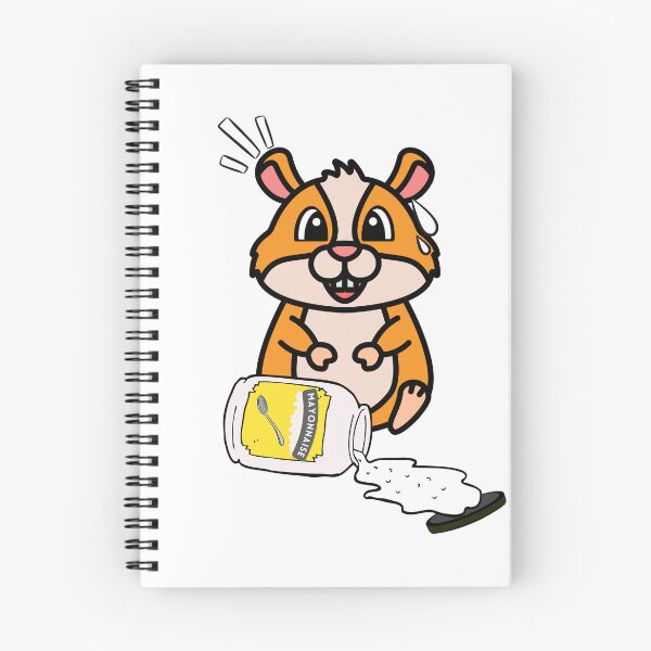 Item preview, Cute Furry Hamster Spilled Mayonnaise designed and sold by Pet Station.