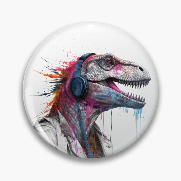 Item preview, DJ Saur designed and sold by TheeDigitalDen.