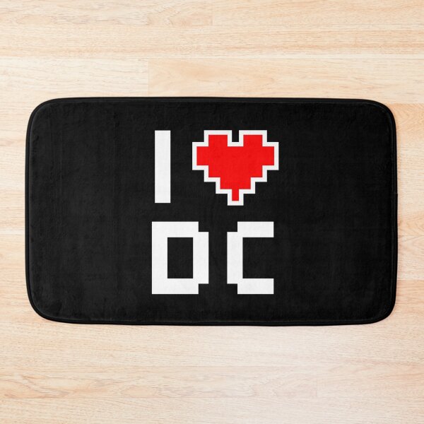 Item preview, I Love Washington DC - Pixel heart for D.C. gamer designed and sold by abowersock.