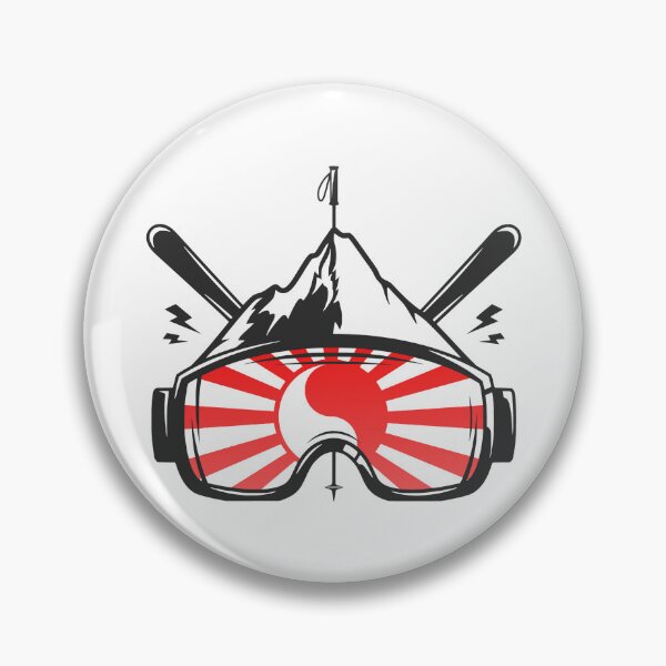 Item preview, Japan Retro Ski Skiing Souvenir designed and sold by JackCurtis1991.