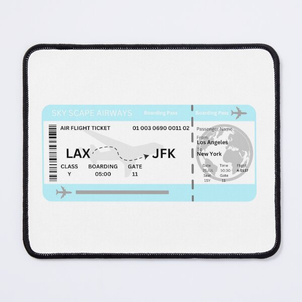 Item preview, Airplane Ticket designed and sold by Bjammer.