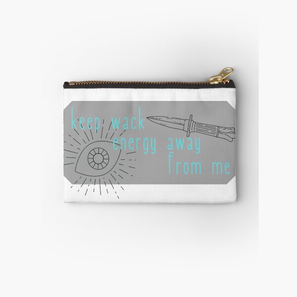 Item preview, keep wack energy away from me - blue designed and sold by jechaiyells.