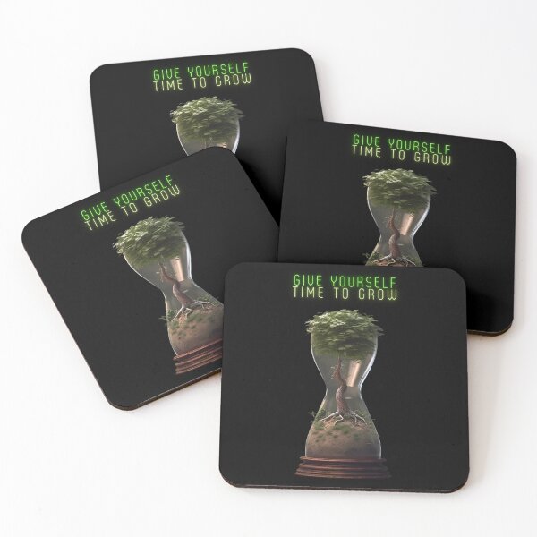 Item preview, Give Yourself Time To Grow Inspirational Quote designed and sold by michallaga.