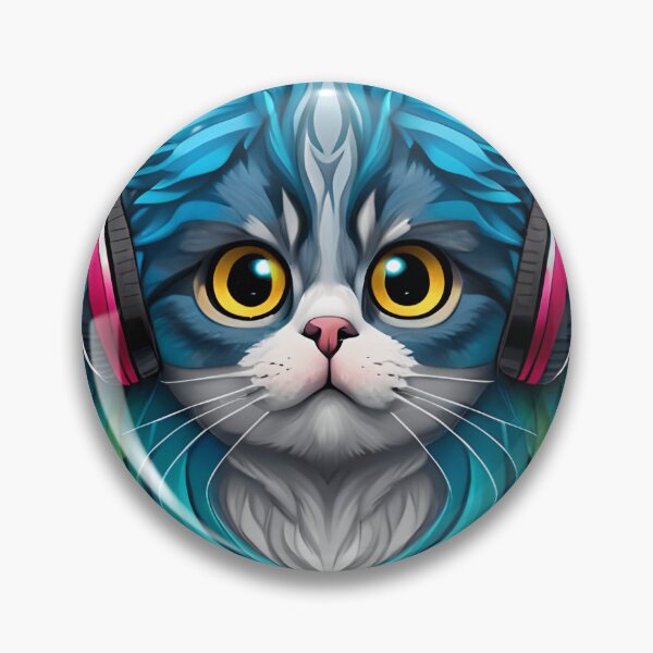 Item preview, cute cat 3d splash art designed and sold by elijam.