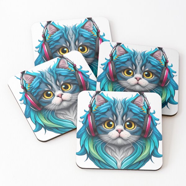 Item preview, cute cat 3d splash art designed and sold by elijam.