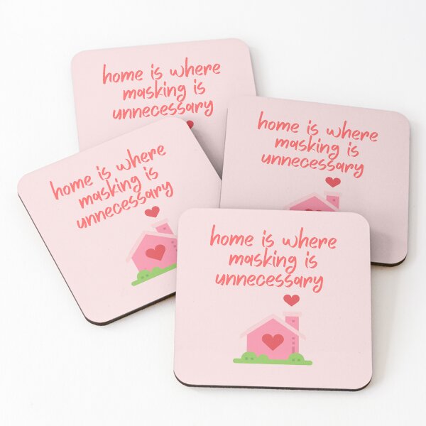 Item preview, home is where masking is unnecessary  designed and sold by goblinbabe.