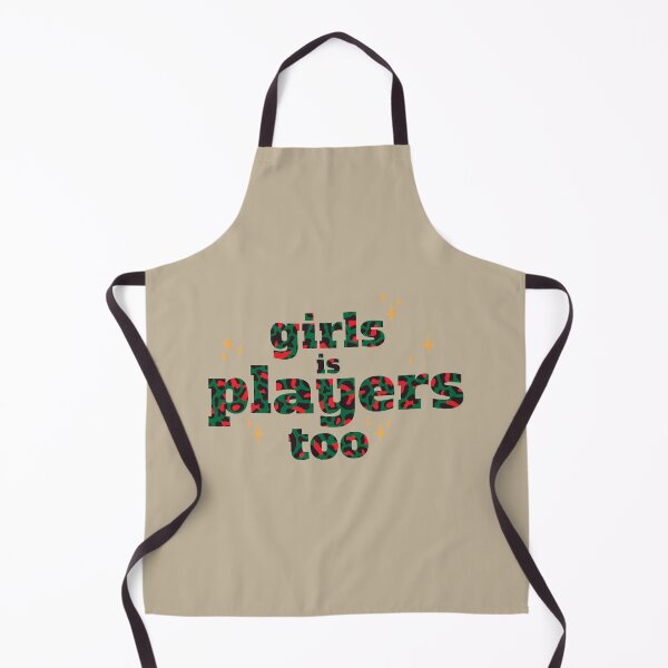 Item preview, Girls is Players Too Red Green Leopard Print designed and sold by BlueSkyTheory.
