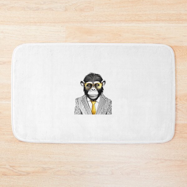 Item preview, Snazzy Monkey: Animal Portrait Realistic Sunglasses Fun Whimsical Playful Wildlife Nature designed and sold by DigiNook.
