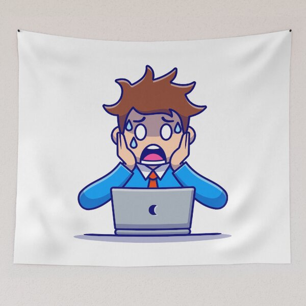 Item preview, Atychiphobia Face - Fear Of Failure designed and sold by VashBoutique.
