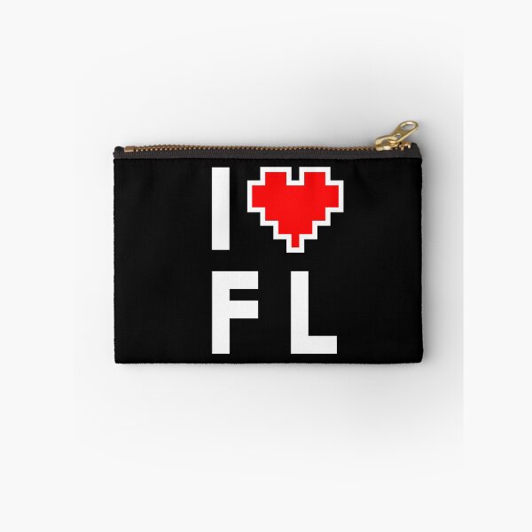 Item preview, I Love Florida - Pixel heart for Floridian gamer designed and sold by abowersock.