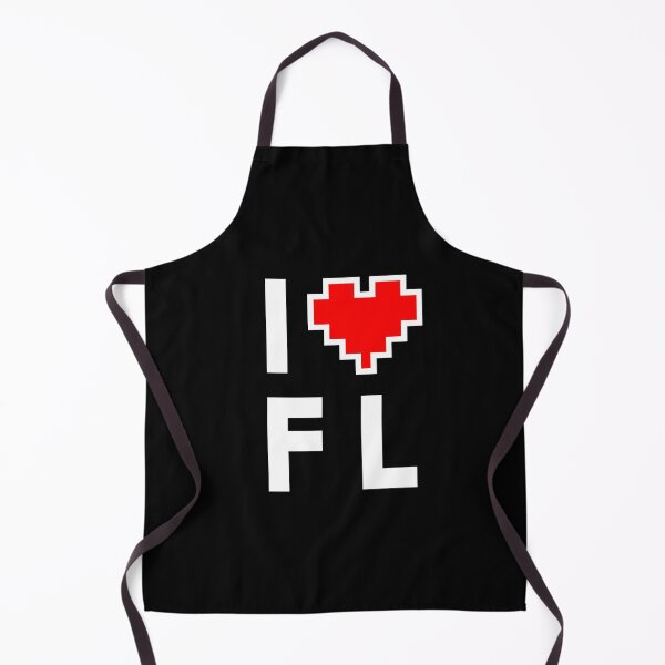 Item preview, I Love Florida - Pixel heart for Floridian gamer designed and sold by abowersock.