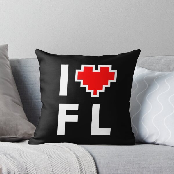 Item preview, I Love Florida - Pixel heart for Floridian gamer designed and sold by abowersock.