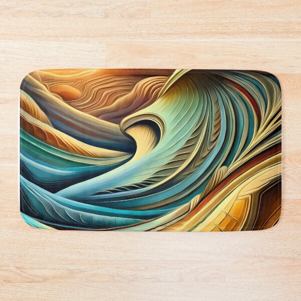Item preview, Abstract shapes pattern - "Sunset" designed and sold by Hemindway.