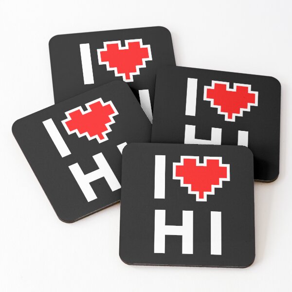 Item preview, I Love Hawaii - Pixel heart for Hawaiian gamer designed and sold by abowersock.