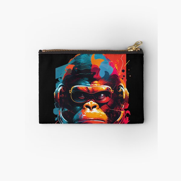 Item preview, Anime Cyber Ape (Sci-Fi Ape Vintage Retro Future Design Cyberpunk Space Ape) designed and sold by AlNoah.