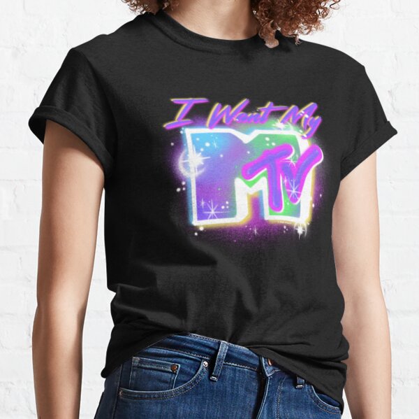 Artikel-Vorschau von MTV Ich möchte mein MTV Retro Sparkle Airbrush-Logo, designt und verkauft von FifthSun.
