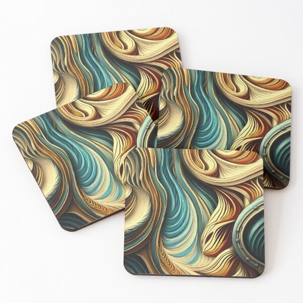 Item preview, Abstract shapes pattern - "Underground Flames" designed and sold by Hemindway.