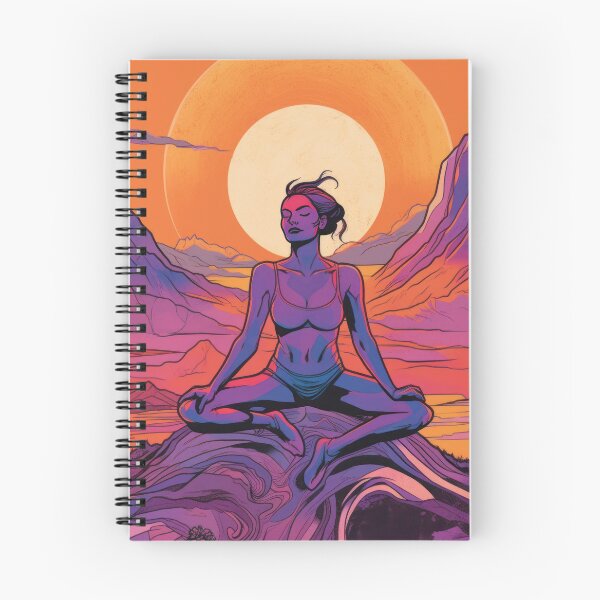 Item preview,  Practicing yoga and Meditation for Relaxation - Girl doing Yoga Pose designed and sold by Vlad-Nik001.