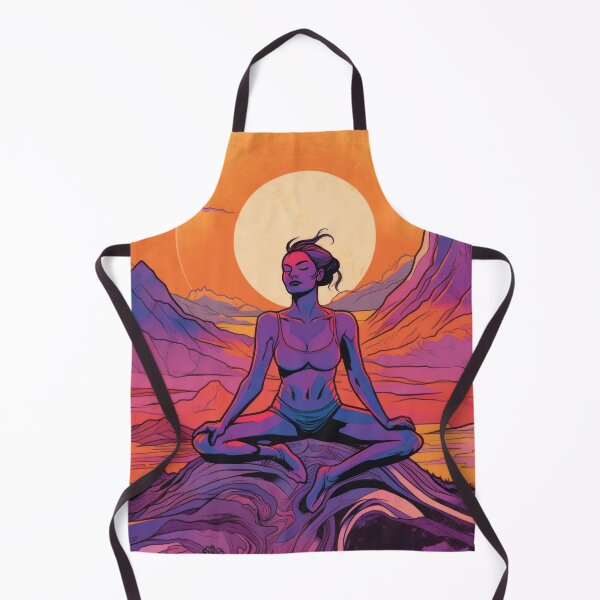 Item preview, Practicing yoga and Meditation for Relaxation - Girl doing Yoga Pose designed and sold by Vlad-Nik001.