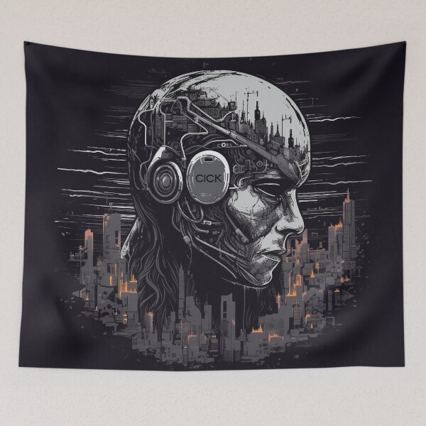 Item preview, Cyberpunk Art Logo #8 designed and sold by ArcStormDesigns.