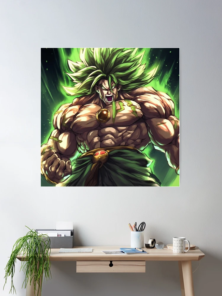 Dragon Ball Z - Broly Super Saiyan Poster by POP-Mania